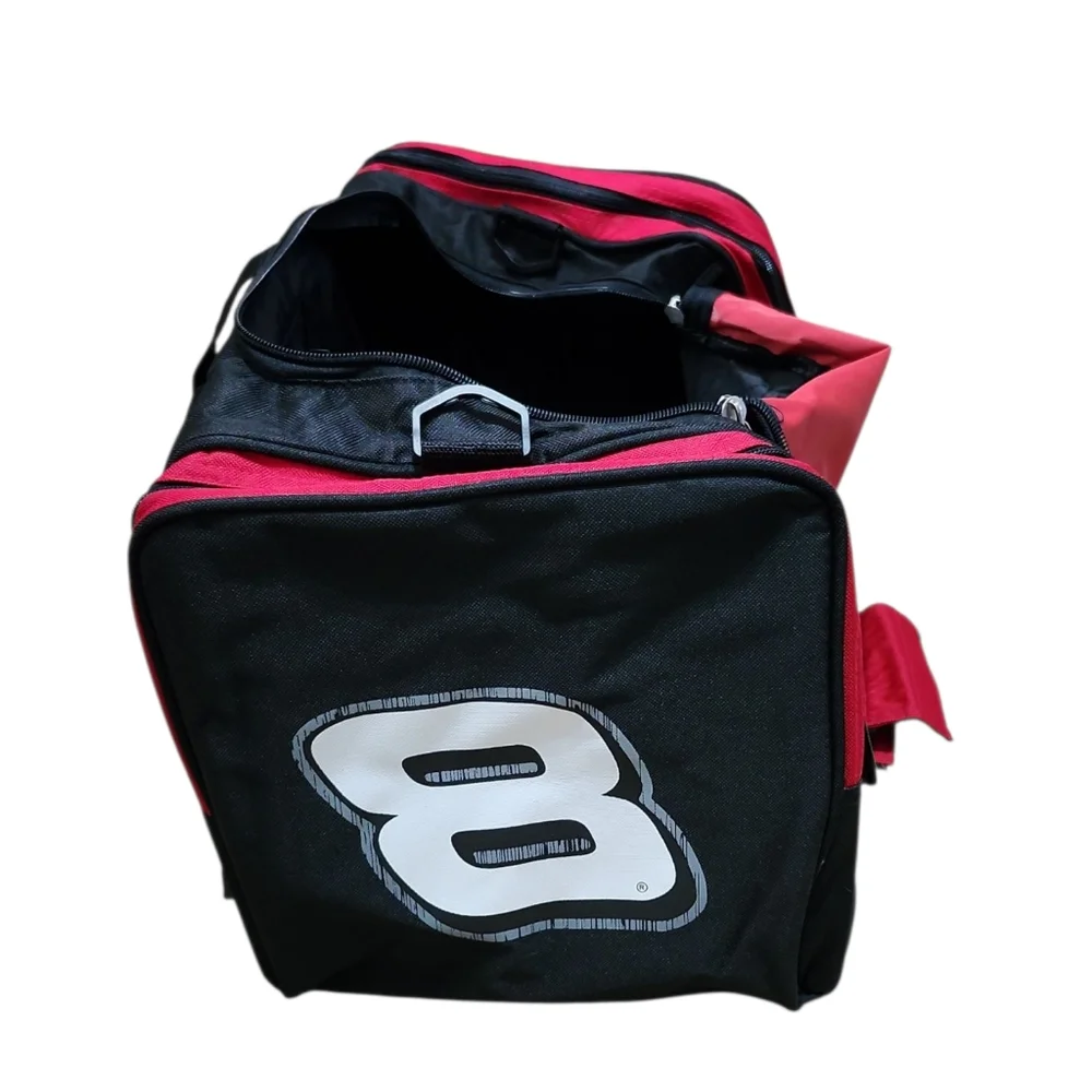 Vintage Nascar Dale Earnhardt Black and Red Racing Duffel Travel Bag‎ #8